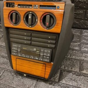 Complete original Mercedes-Benz W201 center console.